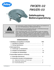 Bedienungsanleitung - FW0E70-T