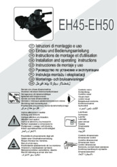 Installation and Operating Instruction - EH45 - EH50