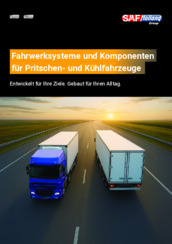 Fahrwerksysteme und Komponenten für Pritschen- und Kühlfahrzeuge
