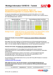 Wichtige Info 130 REV B