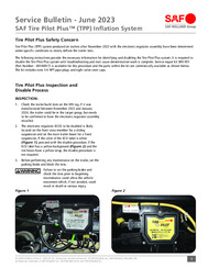 XL-AA20125SB-en-US Rev A Service Bulletin - June 2023 SAF Tire Pilot Plus™ (TPP) Inflation System