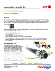 SAF Tire Pilot Plus Retrofit Kits Availability Bulletin