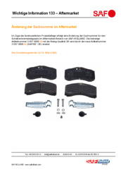 Wichtige Info 133 - Aftermarket