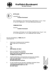 Disc brake chamber diaphragm 16 / Scheibenbremszylinder Membran 16