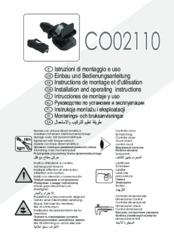 Installation and operating instructions V.ORLANDI CO02110