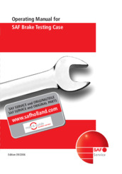 User´s Guide - SAF Brake Testing Case