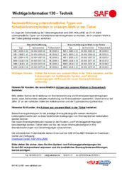 Wichtige Information 130