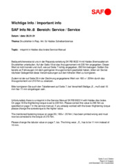Important Info 08 - Service