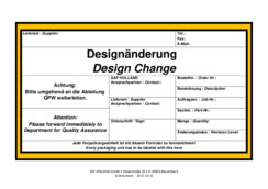 Lieferanten - Formular/Label (Designänderung)