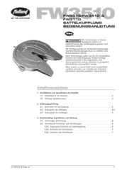Bedienungsanleitung - FW3510 · FW3410 · FW3110