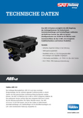 ABS 4.0 - Technical Data - ABS System