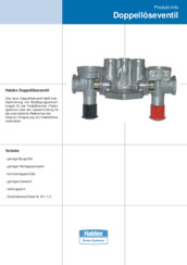 3/2 Wegeventil - Technical Data - Valves / Brake Controls
