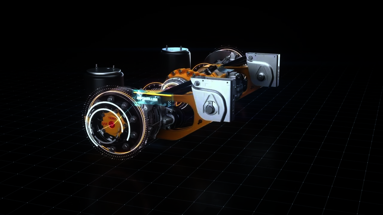 Recuperation Axle: SAF TRAKr