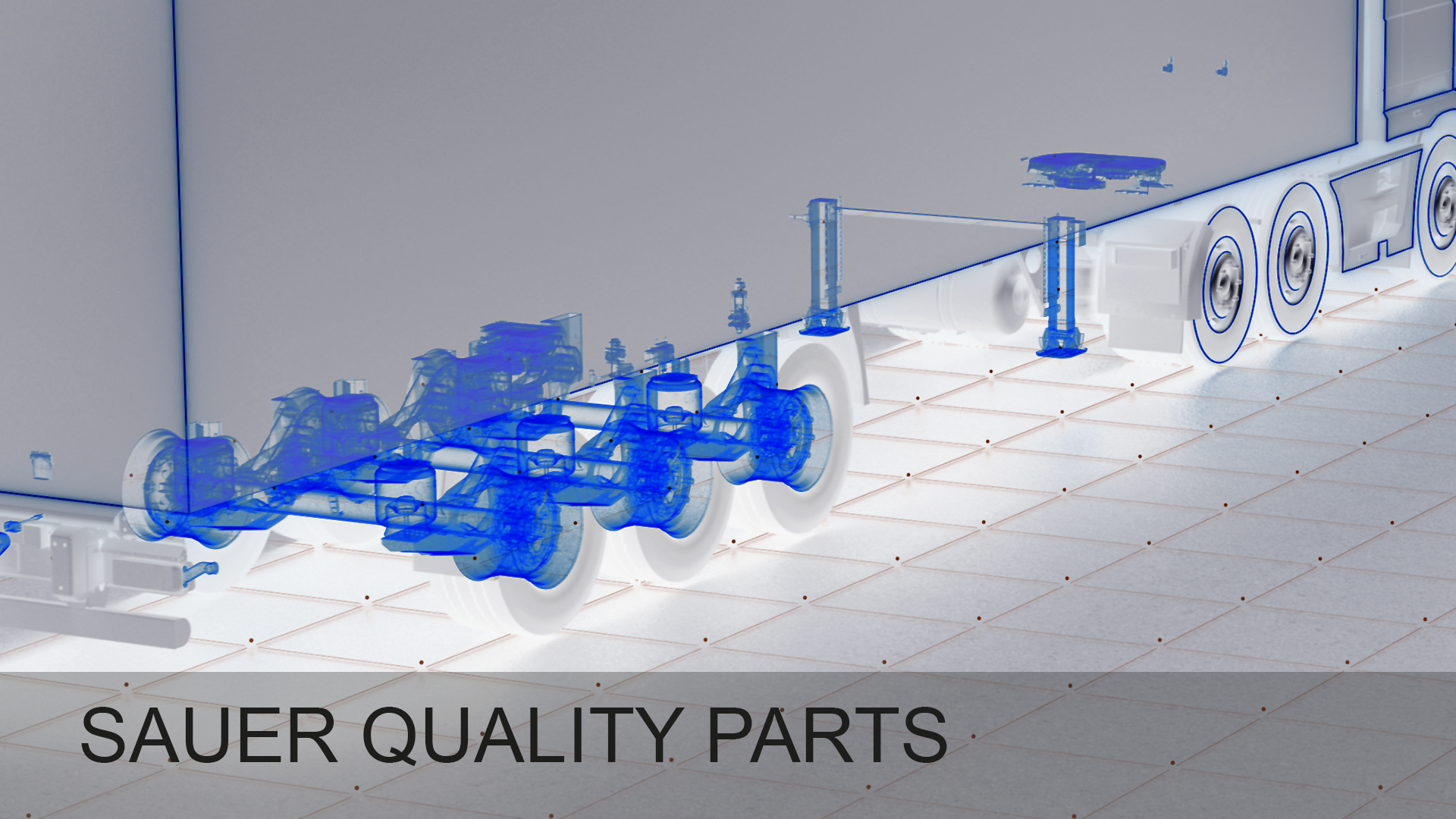 Graphic of a trailer with blue highlighted components