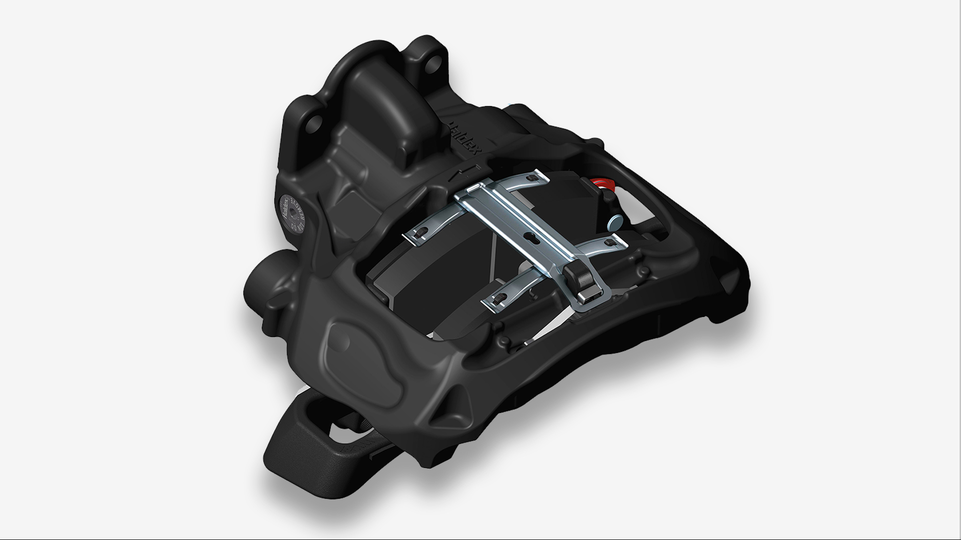 SAF-HOLLAND brake caliper component in a detailed side view.