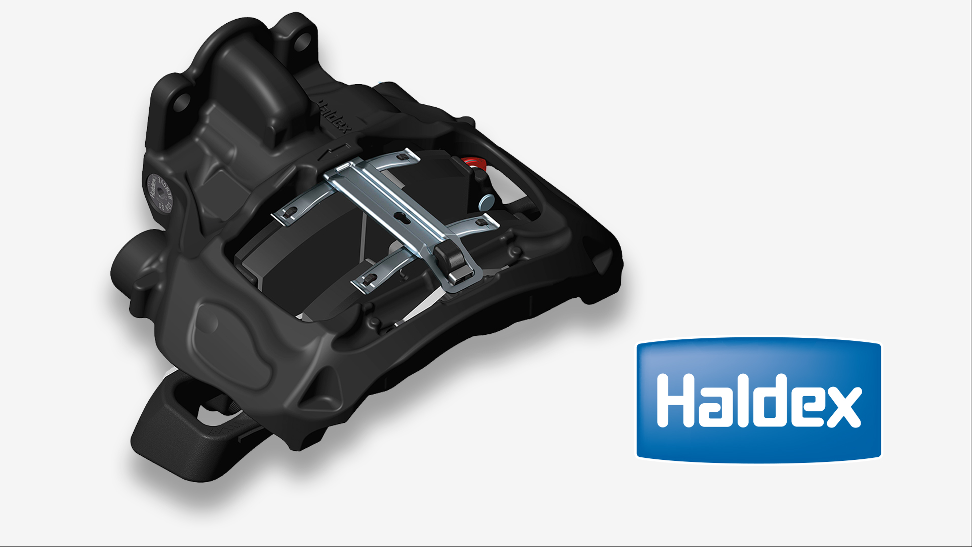 Haldex brake component with logo displayed.