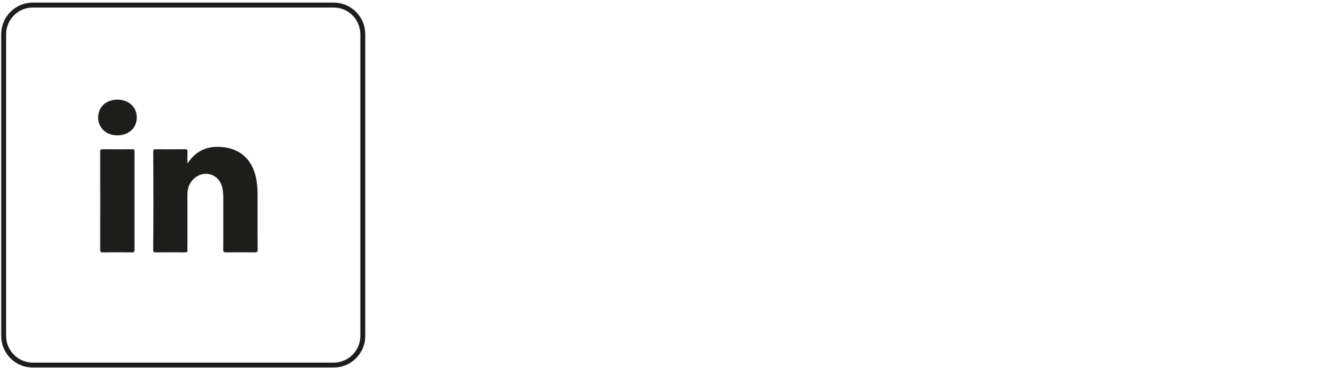 LinkedIn logo indicating the company's presence on LinkedIn.