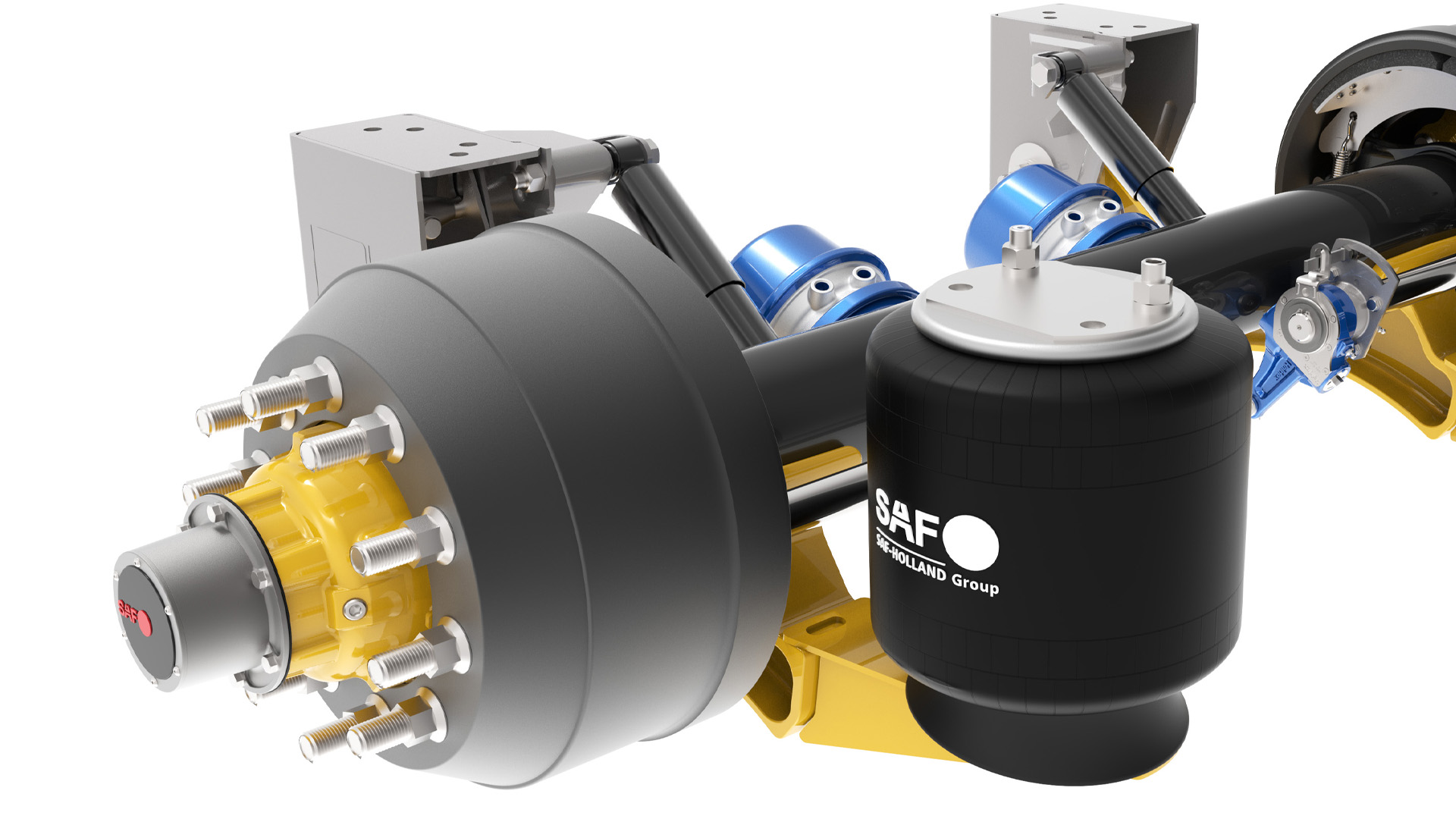 SC5 Dressed Drum Brake Wheel Ends