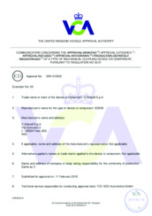 Certificate UK - DEDALO_ GS500
