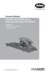 Owner´s Manual - Hydraulic Elevating Fifth Wheels · FW2800 Series · FW2900 Series