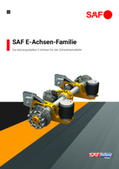 Produktübersicht - SAF E-Achsen-Familie