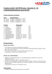 Einbauanleitung: Einseiten-Achslift - SAF INTRA plus – Baureihe IU / IO