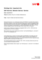 Wichtige Info 08 - Service