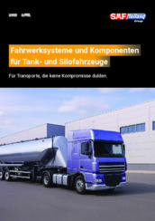 Fahrwerksysteme und Komponenten für Tank- und Silofahrzeuge