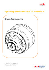 Operating recommendation for End-Users / Brake-Components