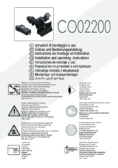 Installation and Operating Instructions - CO02200