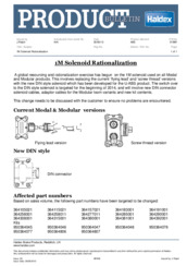 1M Solenoid rationalization - Important Info - ABS System