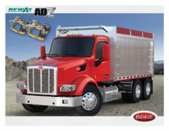 NEWAY ADZ Series Suspension Peterbilt Dump Truck Dealer Sheet