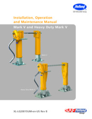 HOLLAND MARK V™ & MARK V™ HD Installation, Operation and Maintenance Manual