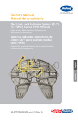 Manual del propietario Inglés/Español - Sistema indicador electrónico de cierre (ELI®) para quintas ruedas serie FW35