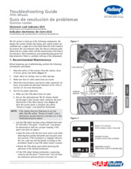 Guía de resolución de problemas - Indicador electrónico de cierre (ELI)