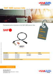 SAF ABS sensor kits