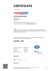 ISO 9001 : 2015 - Quality Management System