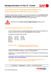 Wichtige Information 127 Rev B - Technik