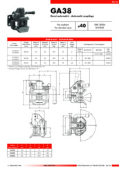 Technical Data - GA38
