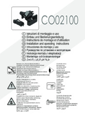 Installation and operating instructions V.ORLANDI CO02100