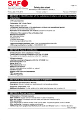 Safety data sheet - Lubricants