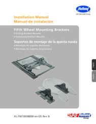 HOLLAND Fifth Wheel Mounting Brackets Installation Manual
