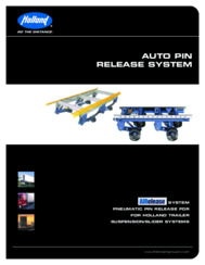 Auto Pin Release System Flyer for Ultralite - AIRelease System