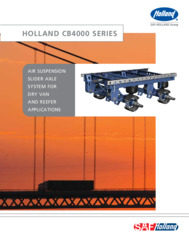 HOLLAND CB4000 Air Suspension Sales Brochure