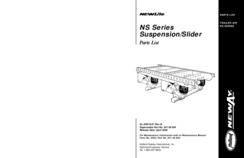 HOLLAND/NEWAY NS Series Suspension/Slider Parts List