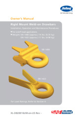 HOLLAND Rigid Mount Weld-On Drawbars Owner's Manual