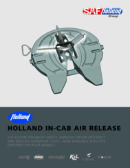 HOLLAND In-Cab Air Release Sales Brochure