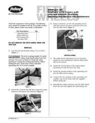 Operating Rod Removal & Replacement Instructions for HOLLAND SIMPLEX II & SIMPLEX LITE Fifth Wheels