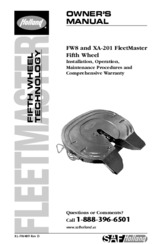 HOLLAND FW8 Fleetmaster Fifth Wheel Owners Manual