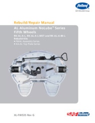 HOLLAND FWAL Aluminum Fifth Wheel Rebuild/Repair Manual